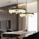 Loft Industry Modern - Black Ice Chandelier